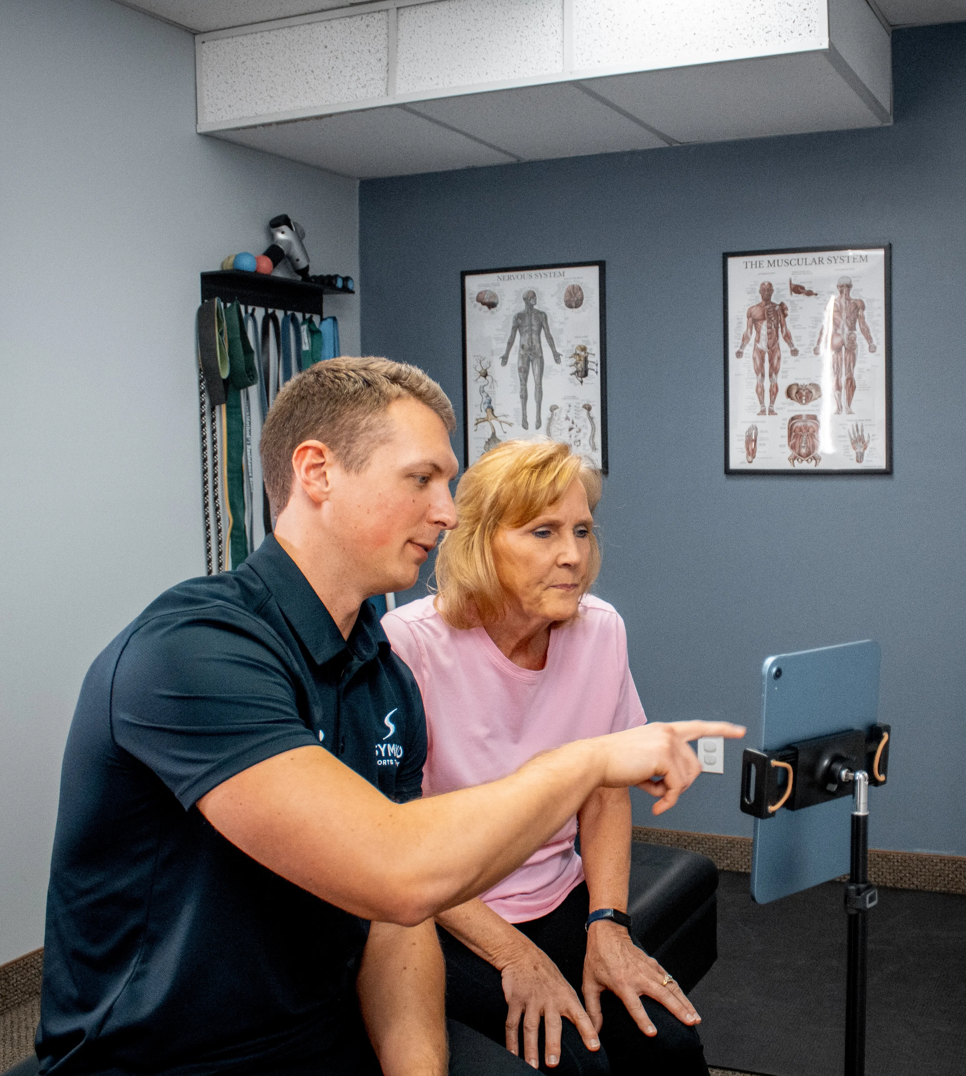 Movement Age testing session at SYMYO