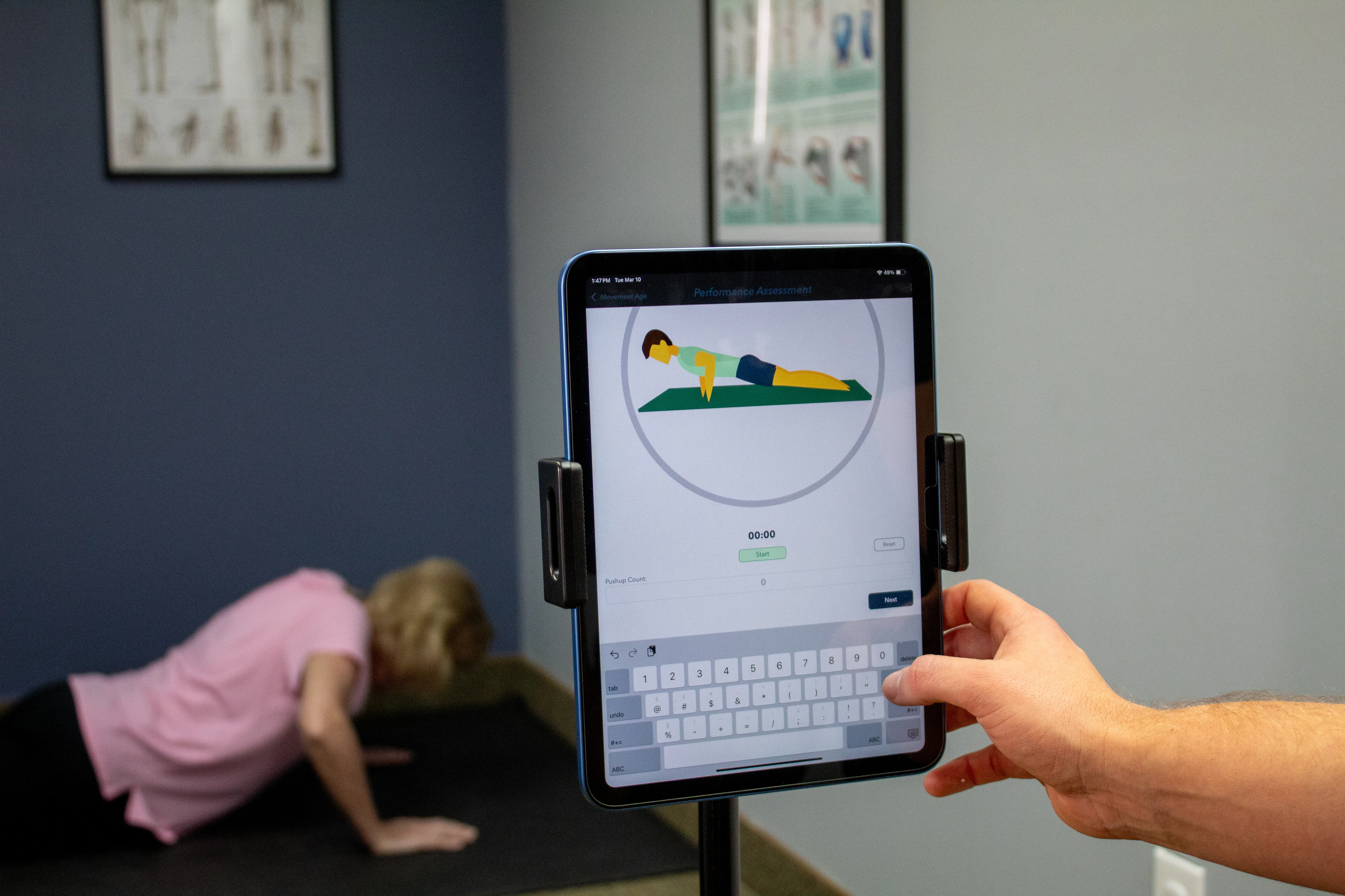 Movement Age assessment in progress at SYMYO